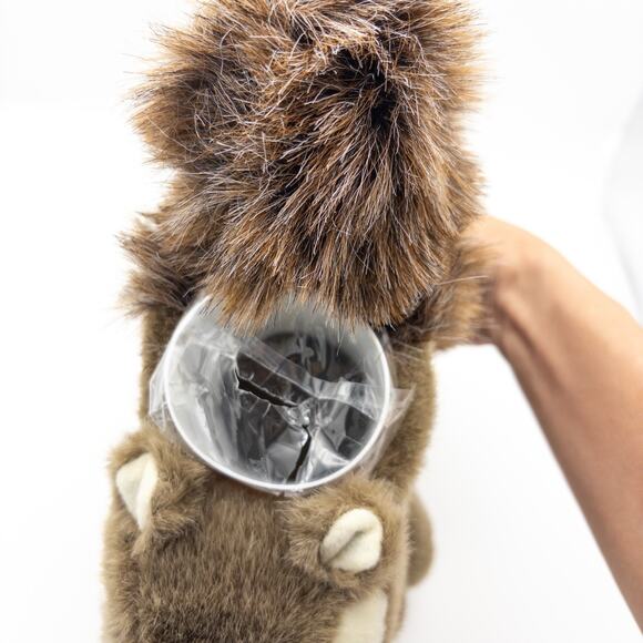 Plush Buddies Flower Floral Vase With Stuffed Animal Plush Squirrel Realistic - Picture 6 of 9